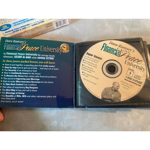 Dave Ramsey's Financial Peace University Audio CD Library Set + 2 Bonus Discs - Picture 3 of 3